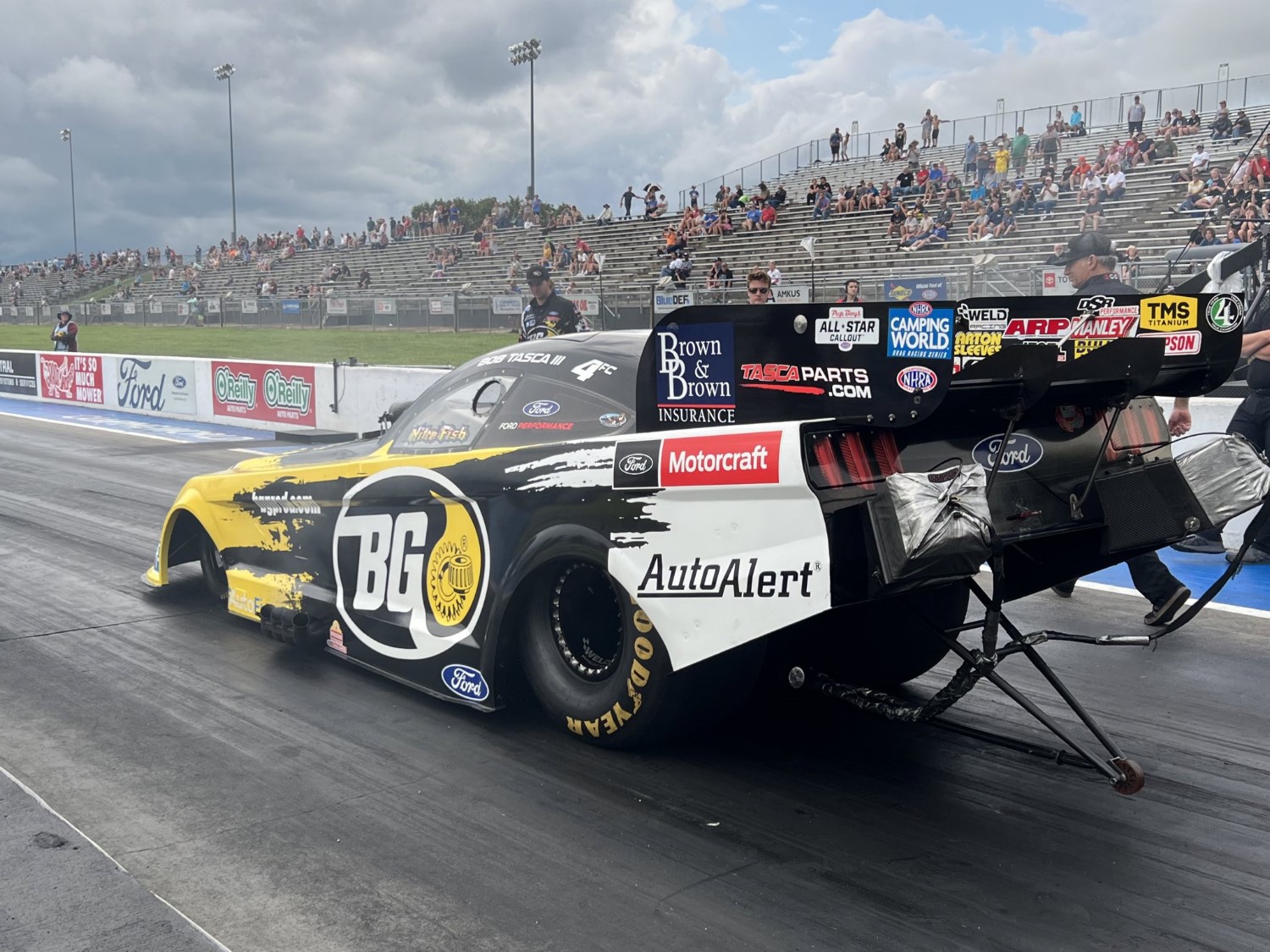 Bob Tasca wins Funny Car in Topeka