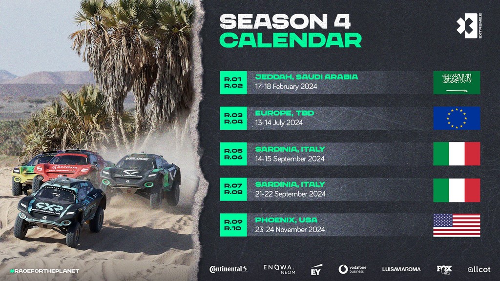 Season 4 Calendar