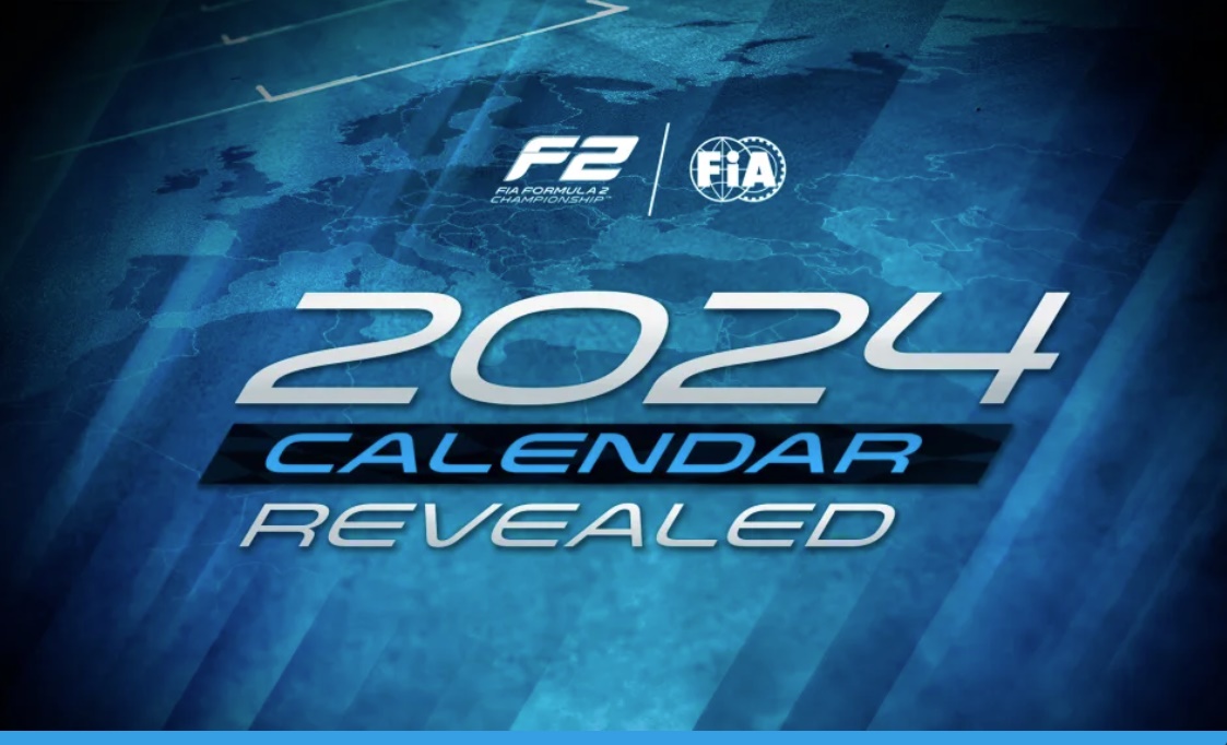 2024 F2 calendar announcement