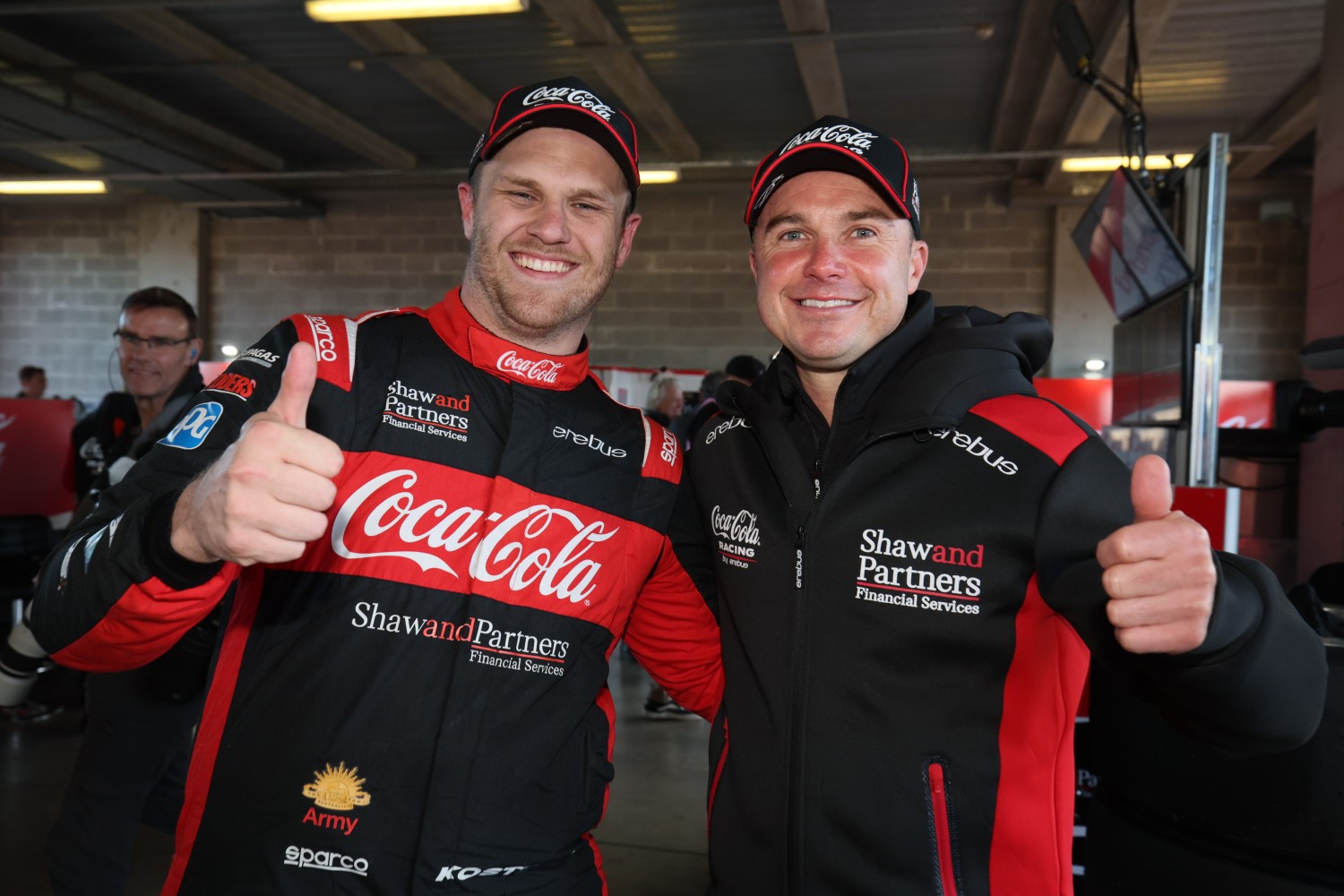 Bathurst 1000: #9 Camaro co-drivers Kostecki and Russell