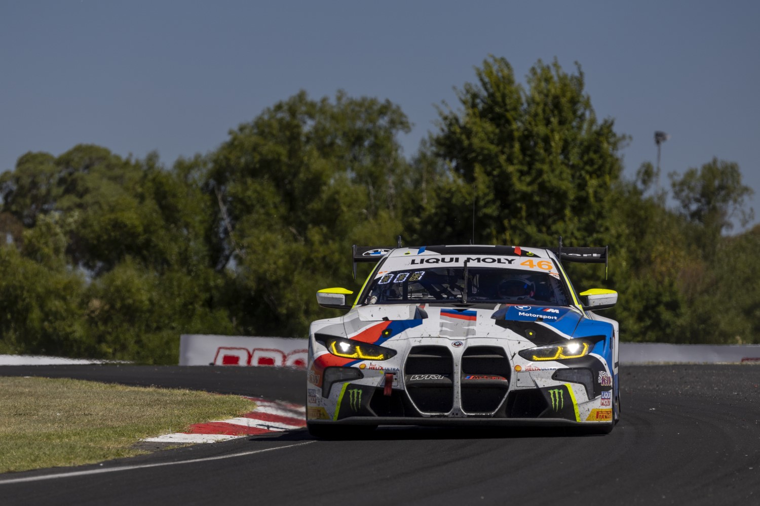 Former Supercars driver Maro Engle takes pole for tomorrows 2023 Liqui Moly Bathurst 12HR, Mount Panorama, Bathurst, New South Wales, Australia. 5 Feb, 2023.