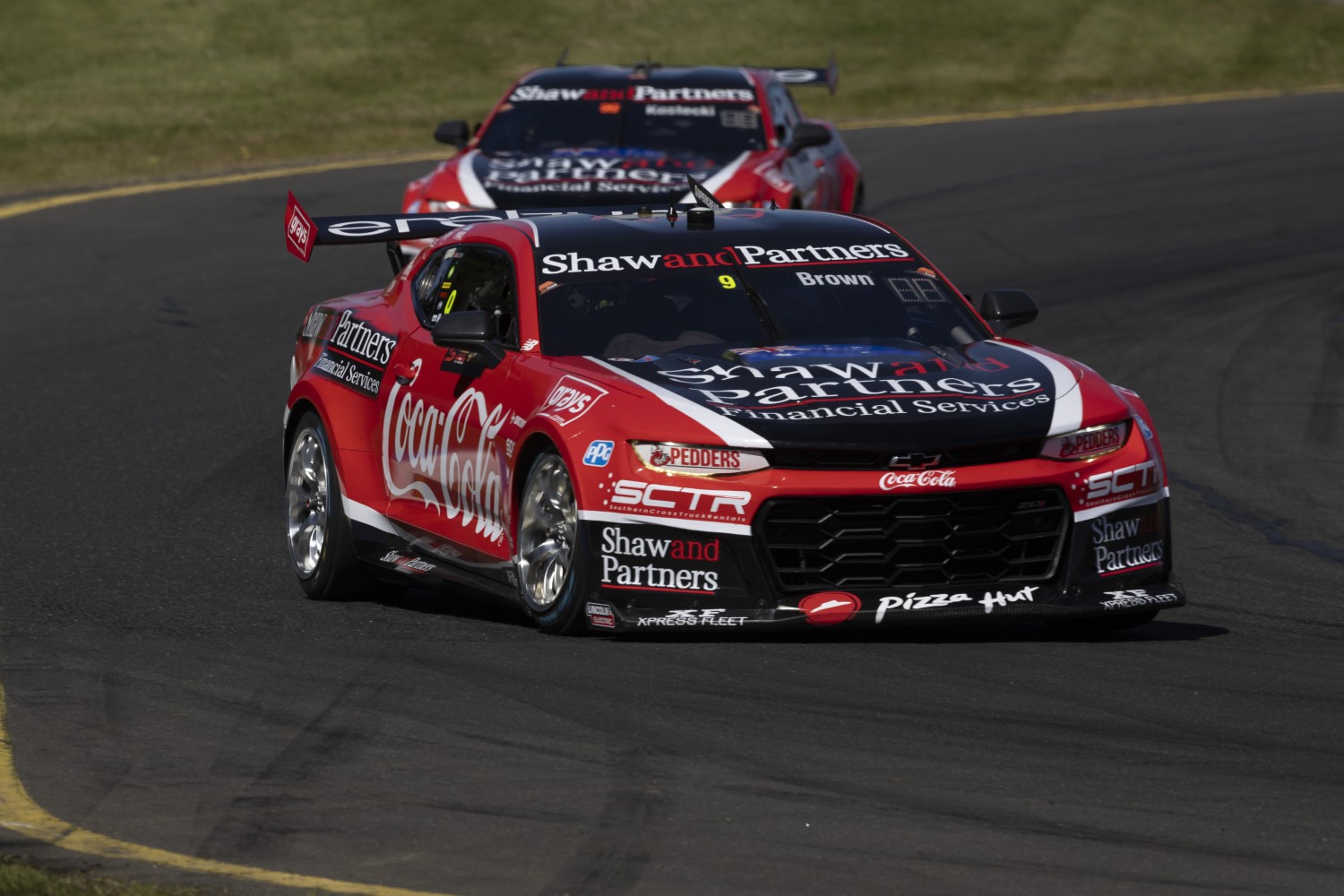 Will Brown set the fastest time in the Top Ten Shootout and will start from pole for tomorrows Penrite Oil Sandown 500, Event 9 of the Repco Supercars Championship, Sandown, Melbourne, Victoria, Australia. 15 Sep, 2023.