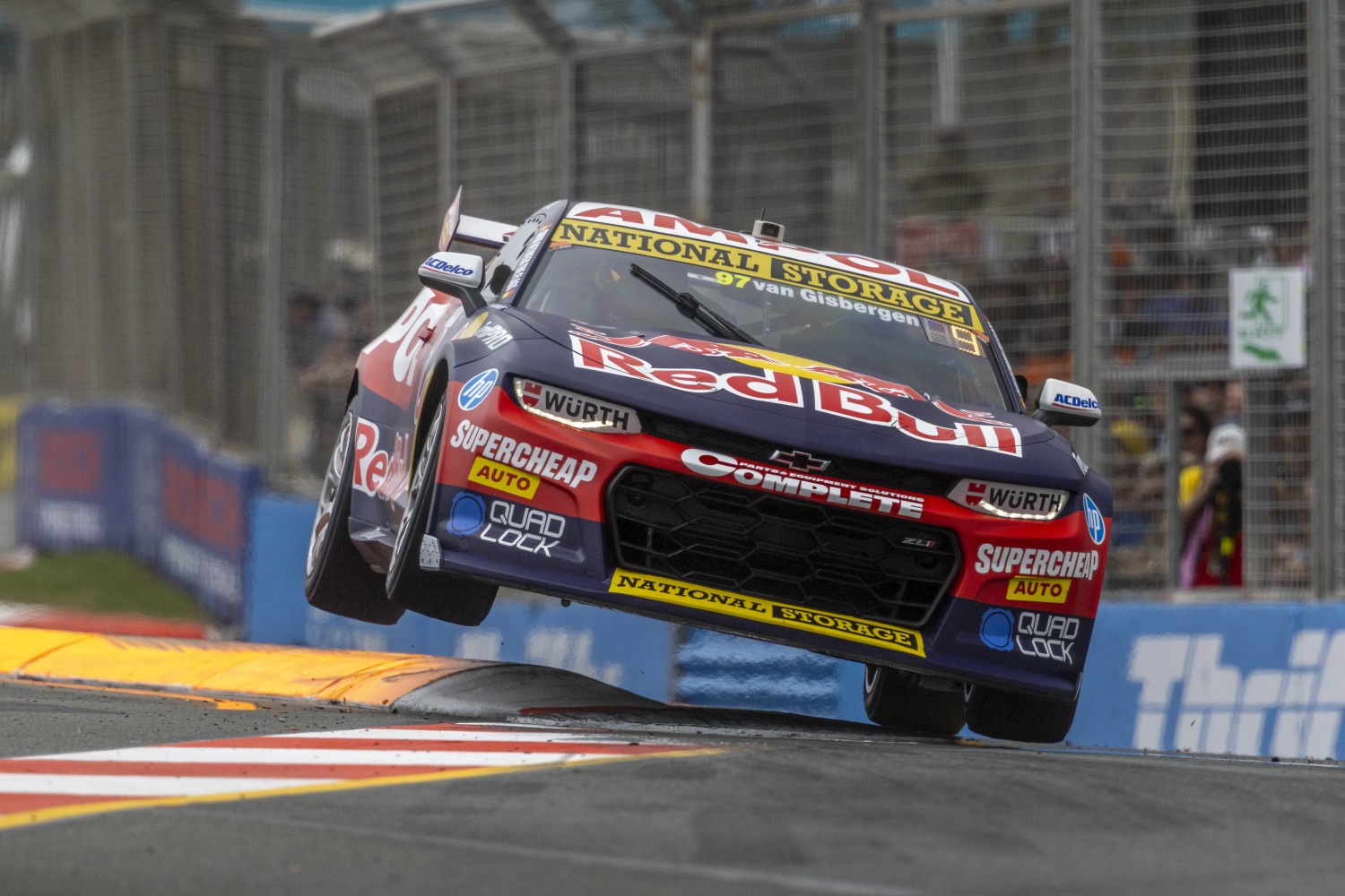 Shane van Gisbergen set the fastest time in Friday practice for the 2023 Boost Mobile Gold Coast 500, Event 11 of the Repco Supercars Championship, Gold Coast, Gold Coast, Queensland, Australia. 27 Oct, 2023.