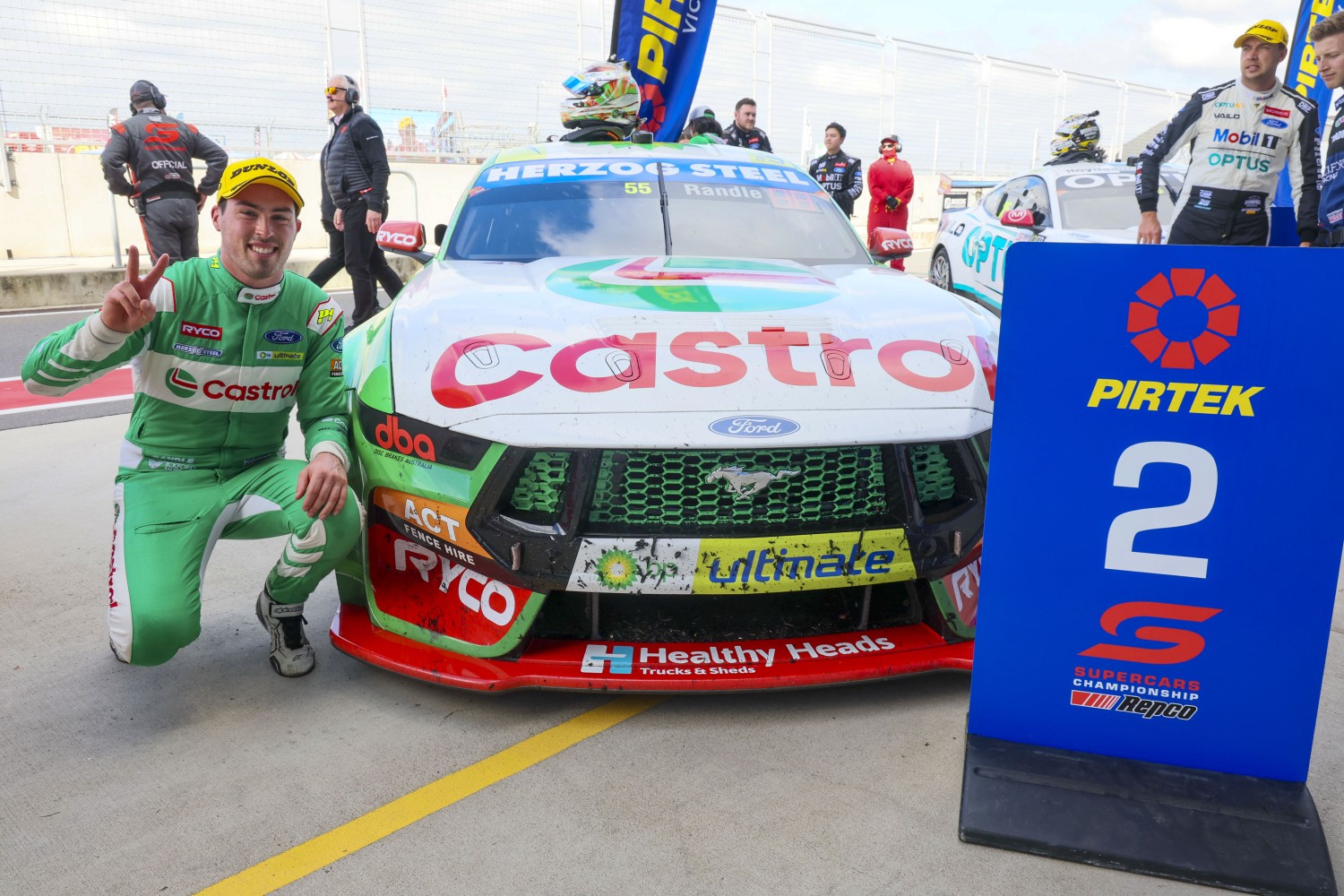 Thomas Randle (No. 55 Castrol Ford Mustang)