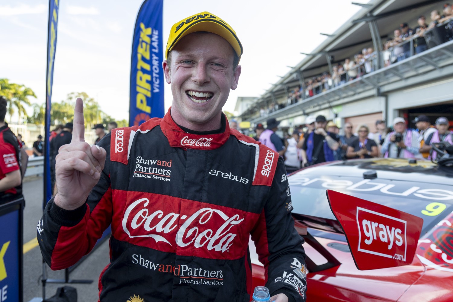 Will Brown wins race 1 of the 2023 NTI Townsville 500, Event 6 of the Repco Supercars Championship, Reid Park, Townsville, Queensland, Australia. 8 Jul, 2023.