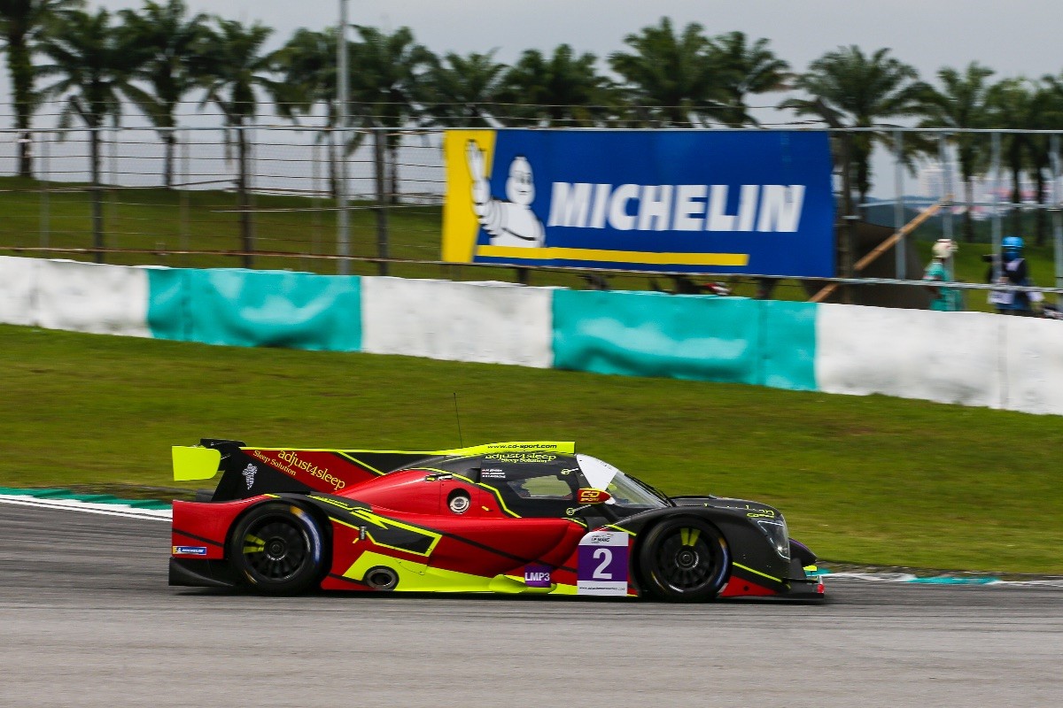 Michael Jensen, Nick Adcock and Fabien Lavergne behind the wheel of the Ligier JS P320