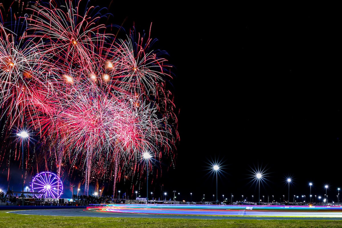 Rolex 24 Fireworks