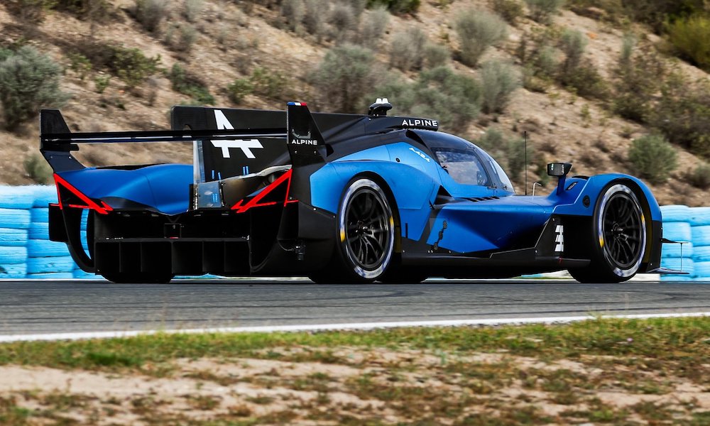 Mick Schumacher tests the Alpine Hypercar