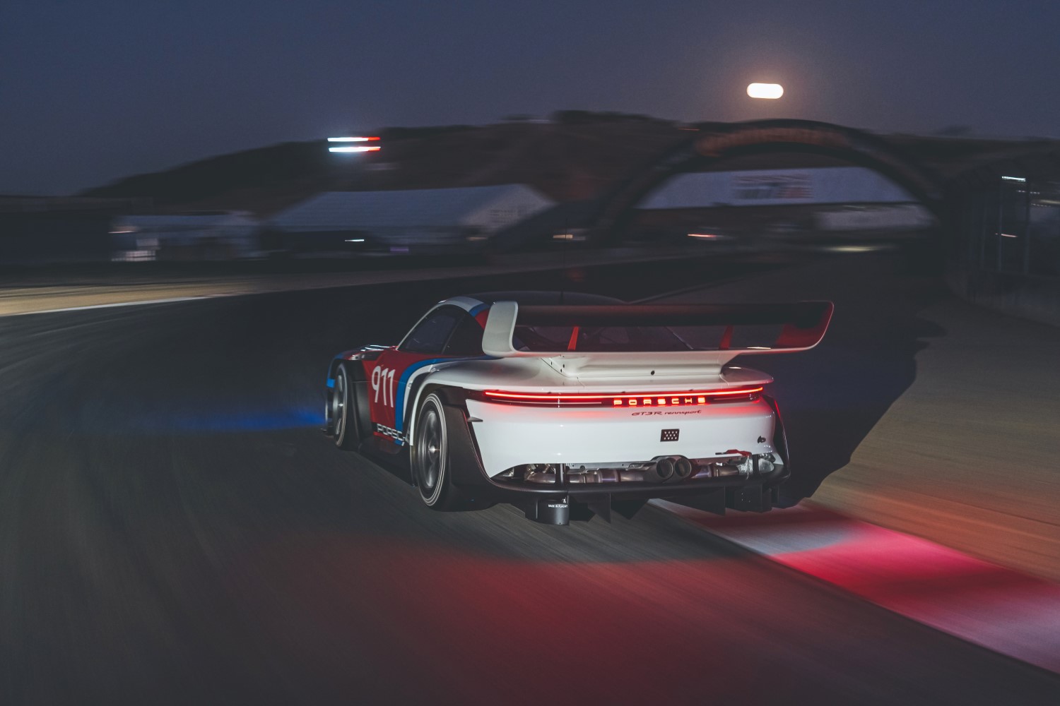Porsche 911 GT3 R Rennsport lapping Laguna Seca