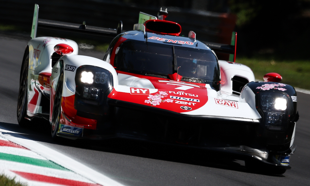 Kobayashi puts Toyota on pole