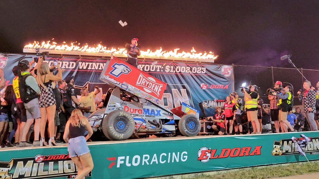 Logan Schuchart won the Eldora Million