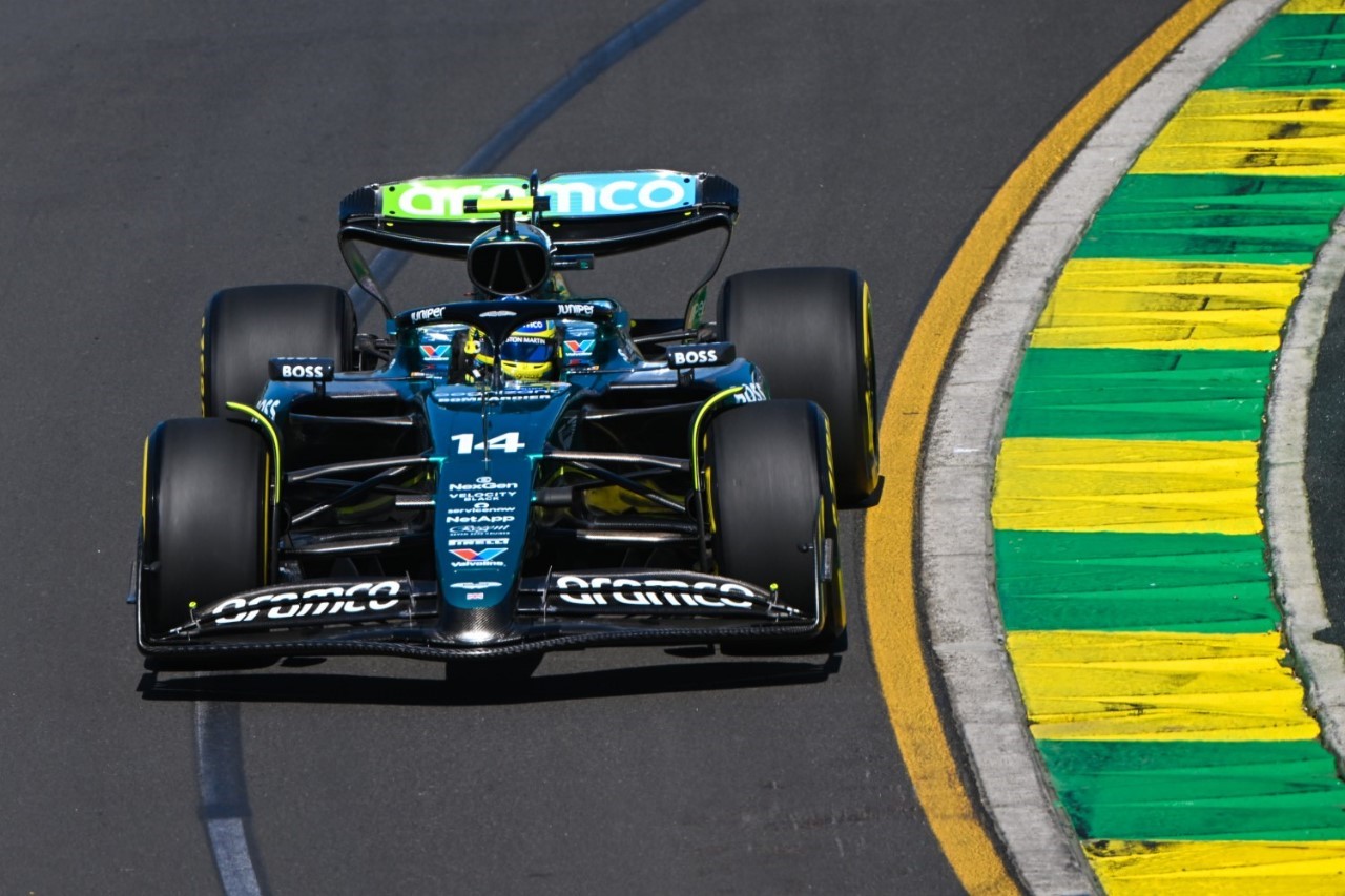 Fernando Alonso, Aston Martin AMR24 2024 Australian GP