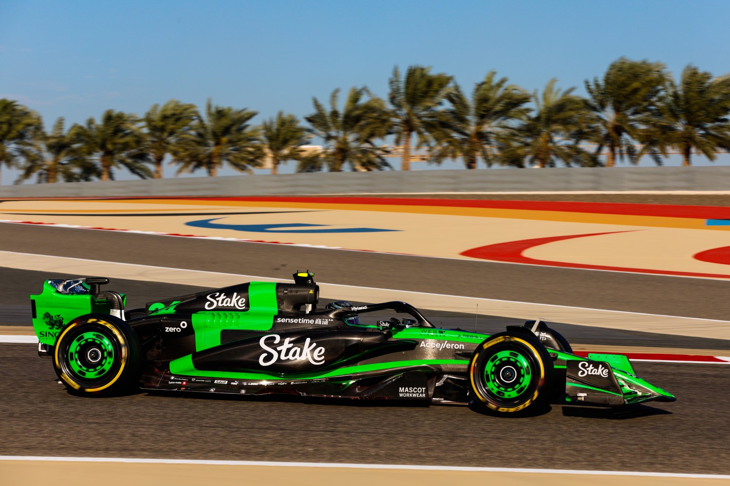 Zhou Guanyu, Kick Sauber C44 during the Pre-Season Test at Bahrain International Circuit on Wednesday February 21, 2024 in Sakhir, Bahrain. (Photo by Steven Tee / LAT Images)