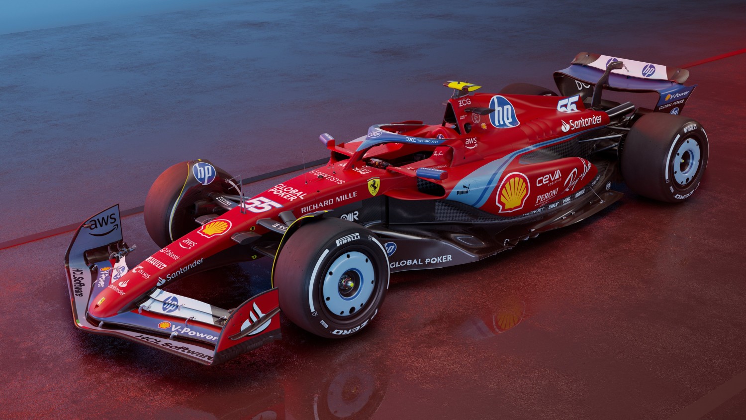 Formula 1 News: Ferrari unveils special blue livery for Miami GP