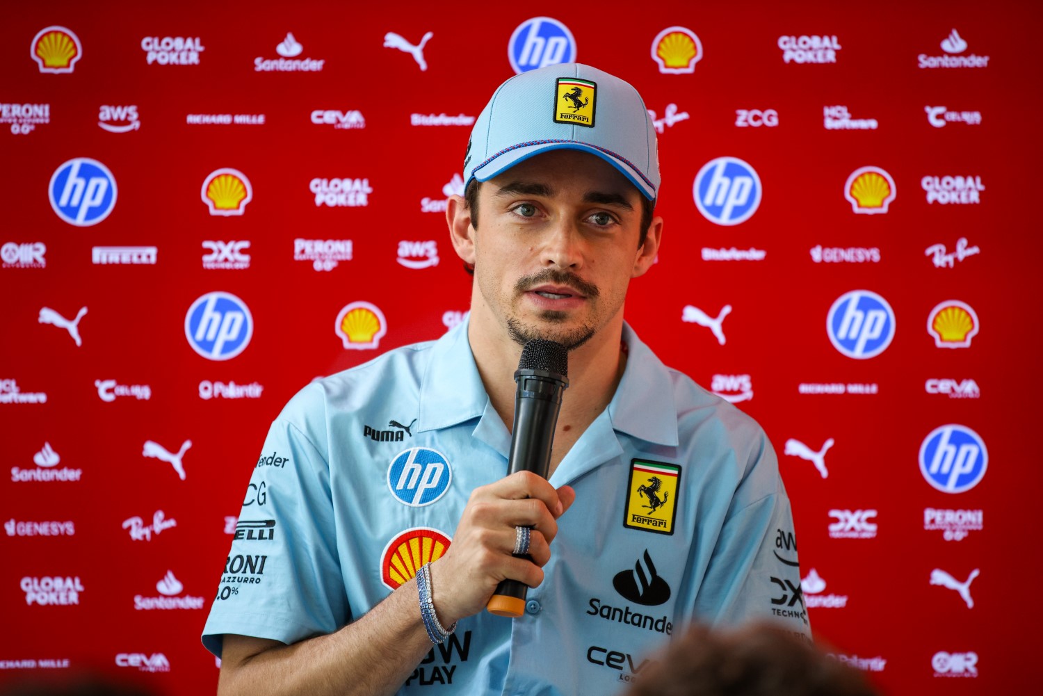 LECLERC Charles (mco), Scuderia Ferrari HP SF-24, portrait during the Formula 1 Crypto.com Miami Grand Prix 2024, 6th round of the 2024 Formula One World Championship from May 3 to 5, 2024 on the Miami International Autodrome, in Miami, United States of America - Photo Xavi Bonilla / DPPI