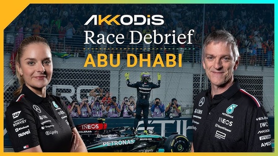 2024 Abu Dhabi GP F1 Akkodis Race Debrief