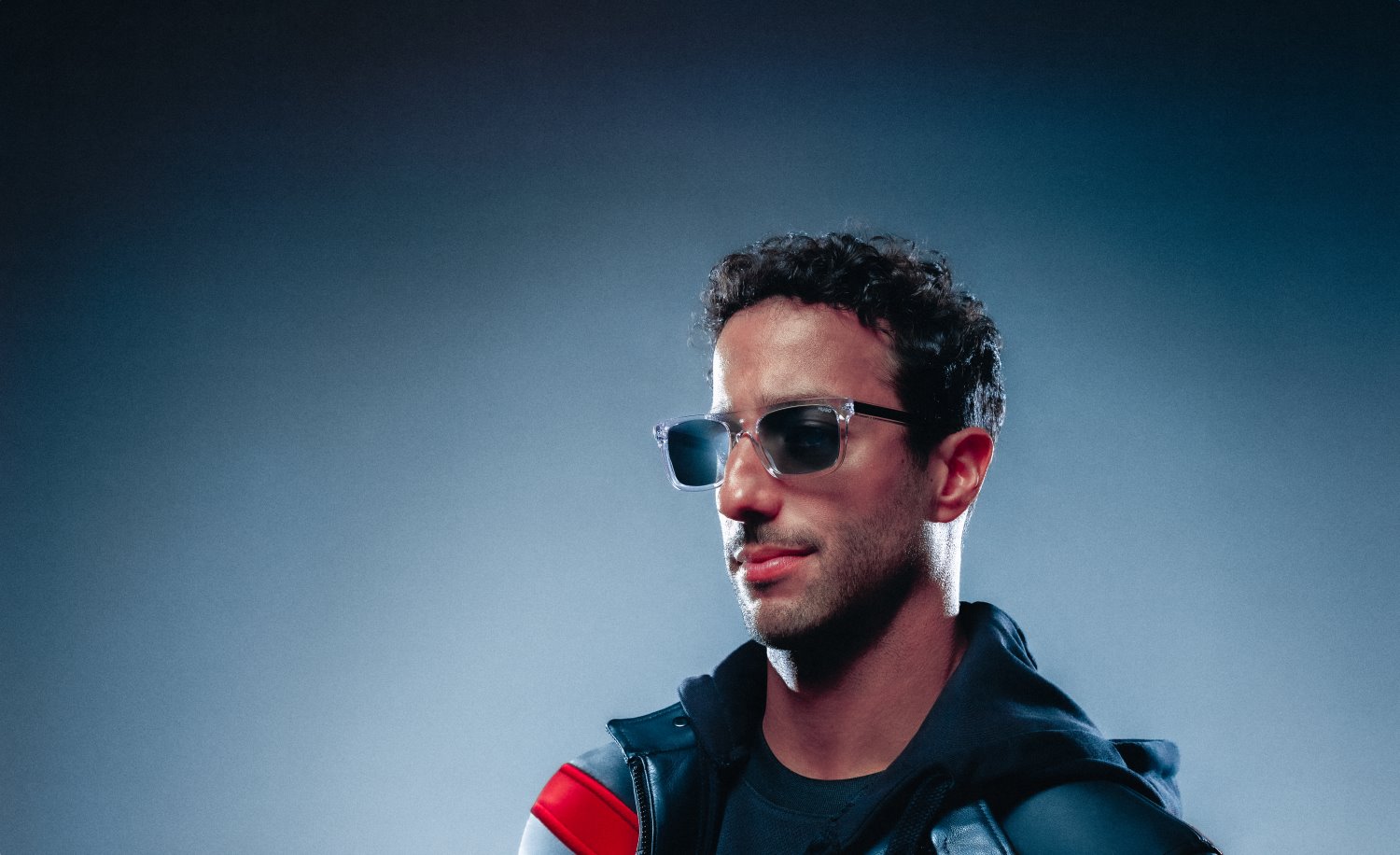 Daniel Ricciardo wearing HUGO Eyewear