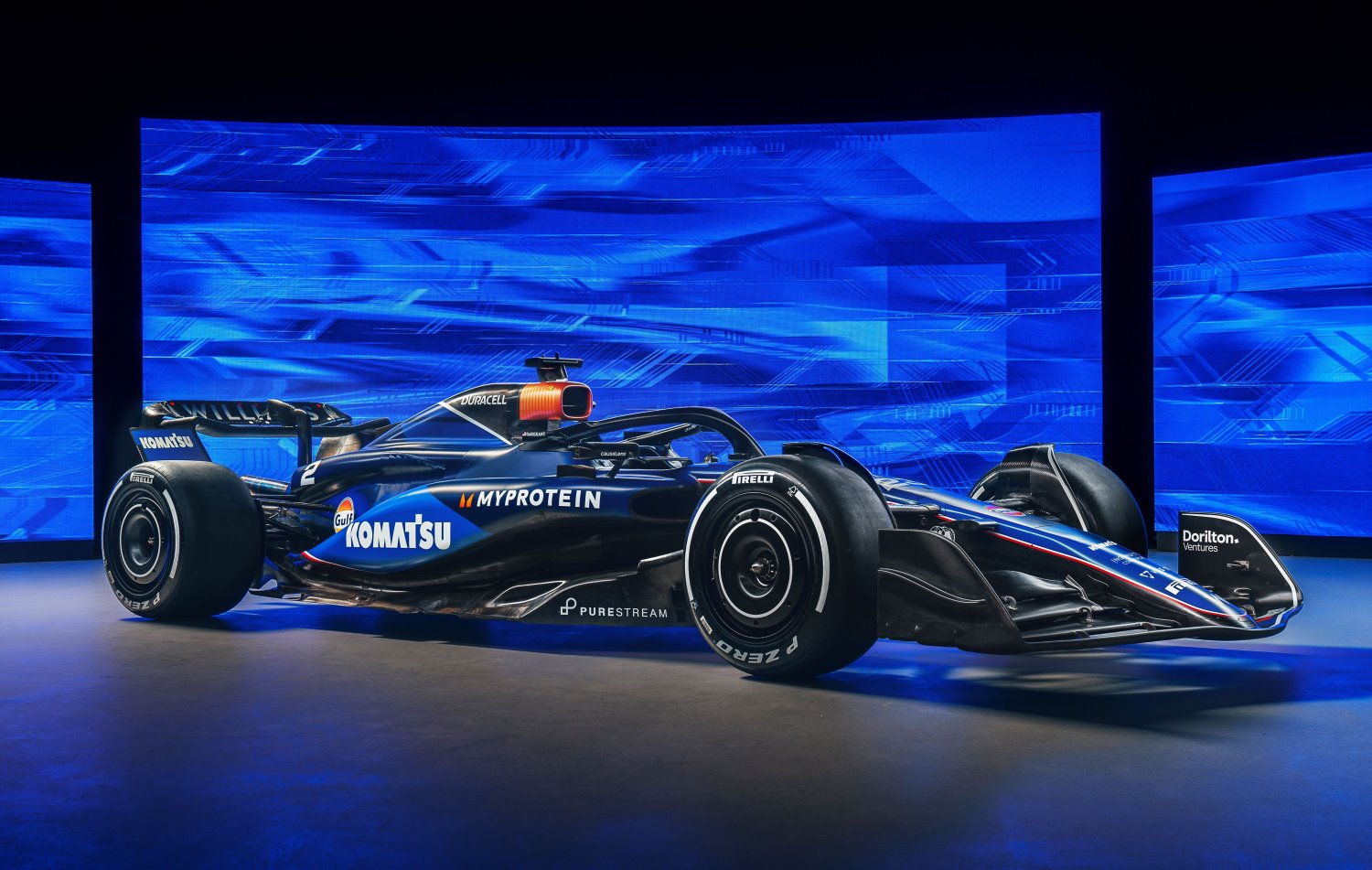 Williams Launch Livery