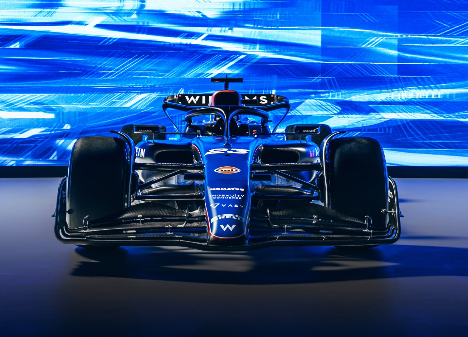Williams Launch Livery