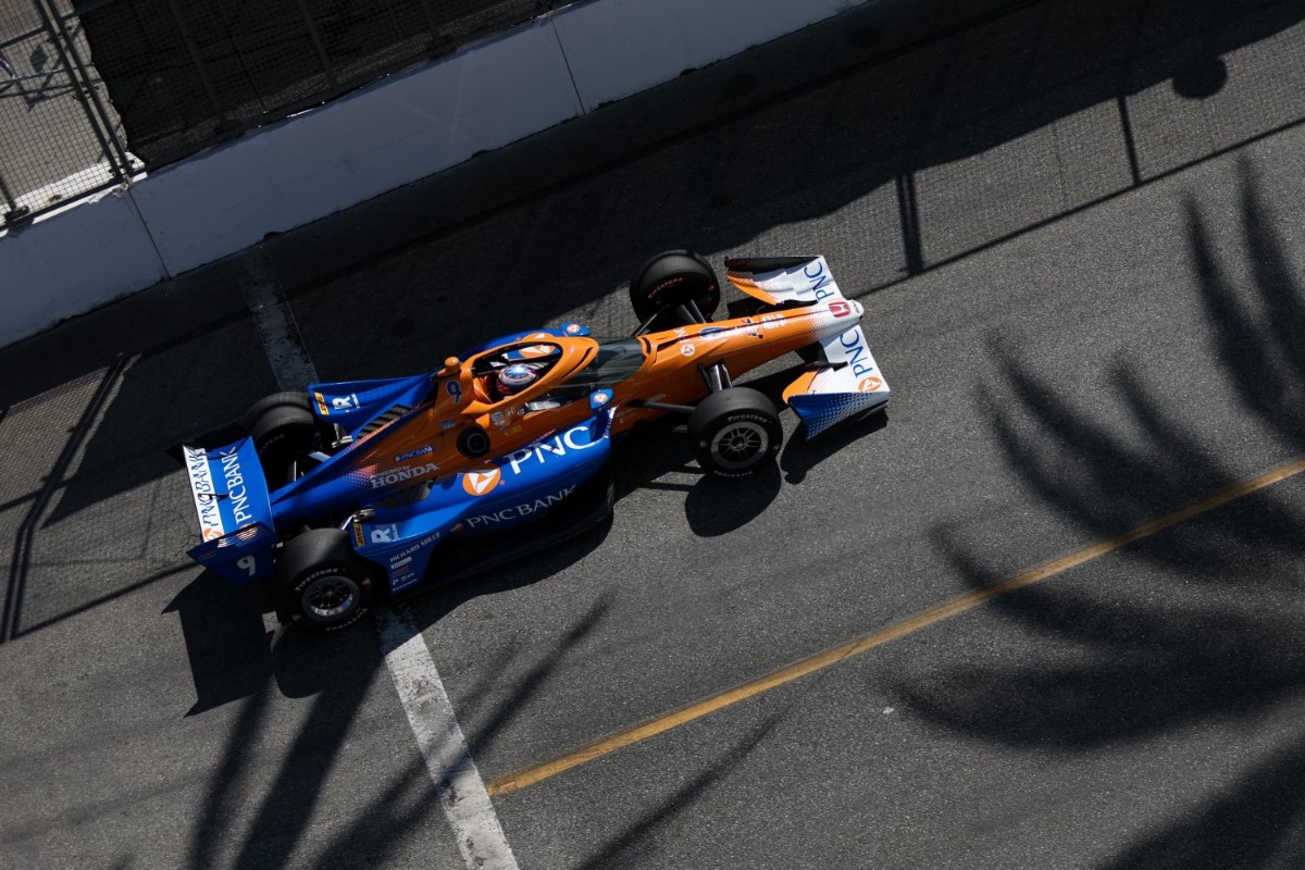 Scott Dixon Long Beach, CA - during the INDYCAR Acura Grand Prix of Long Beach in Long Beach, California. (Photo by Travis Hinkle | IMS Photo)