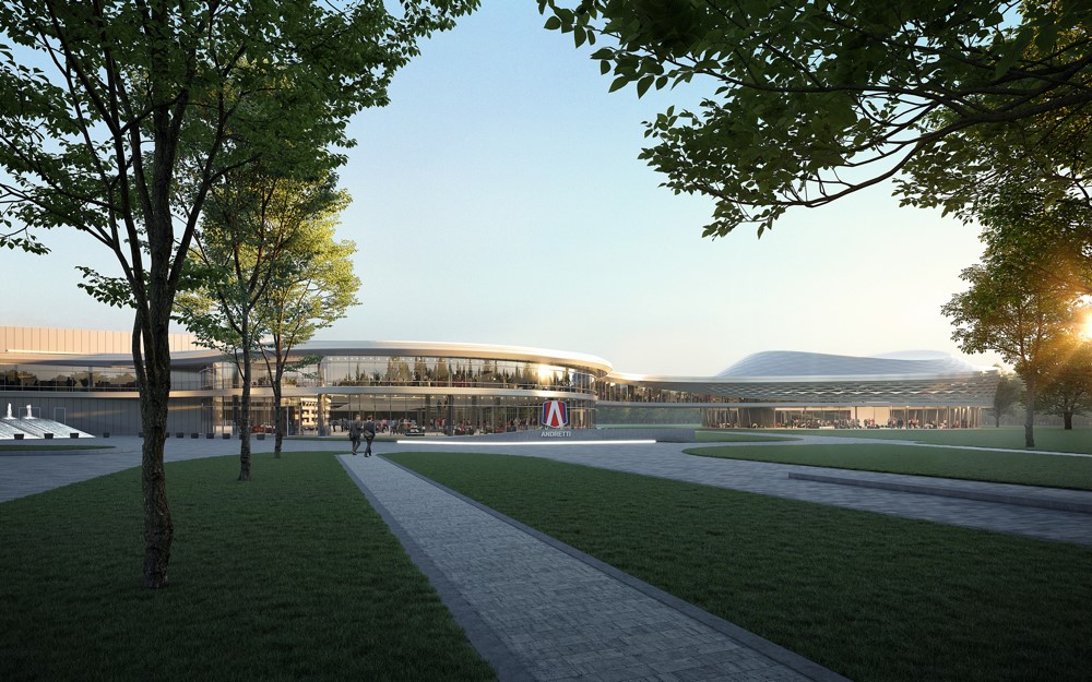Andretti Global New Site Designs for Headquarter Project