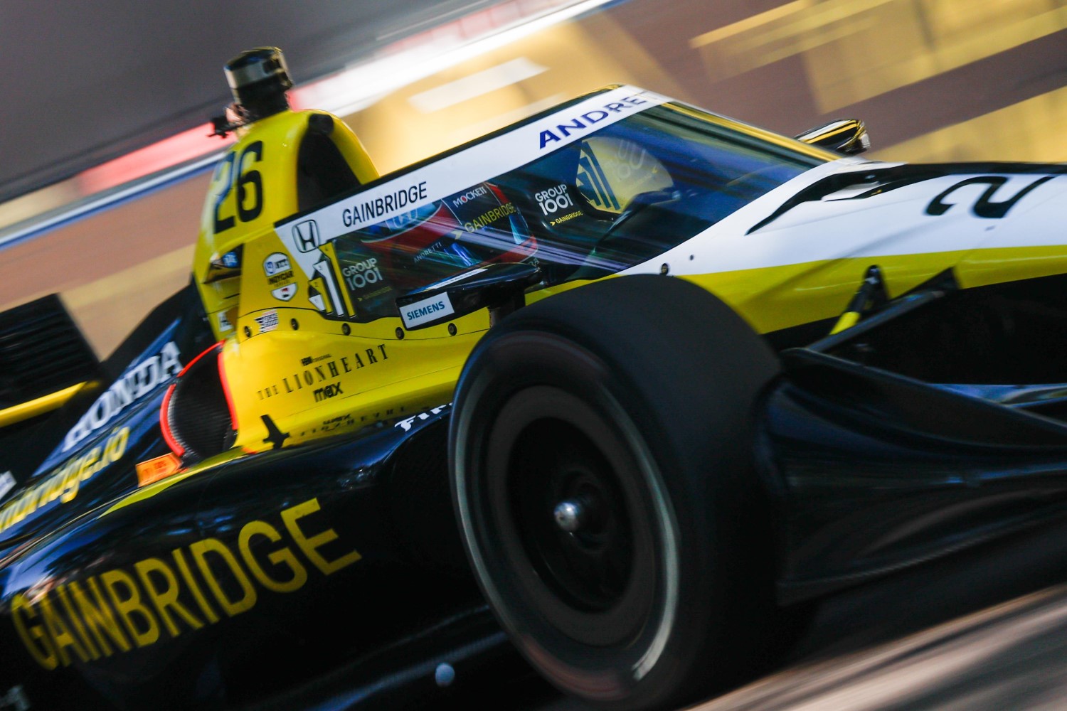 Colton Herta St. Petersburg, FL - during the 2024 Firestone Grand Prix of St. Petersburg on the streets of St. Petersburg. ( IMS Photo)