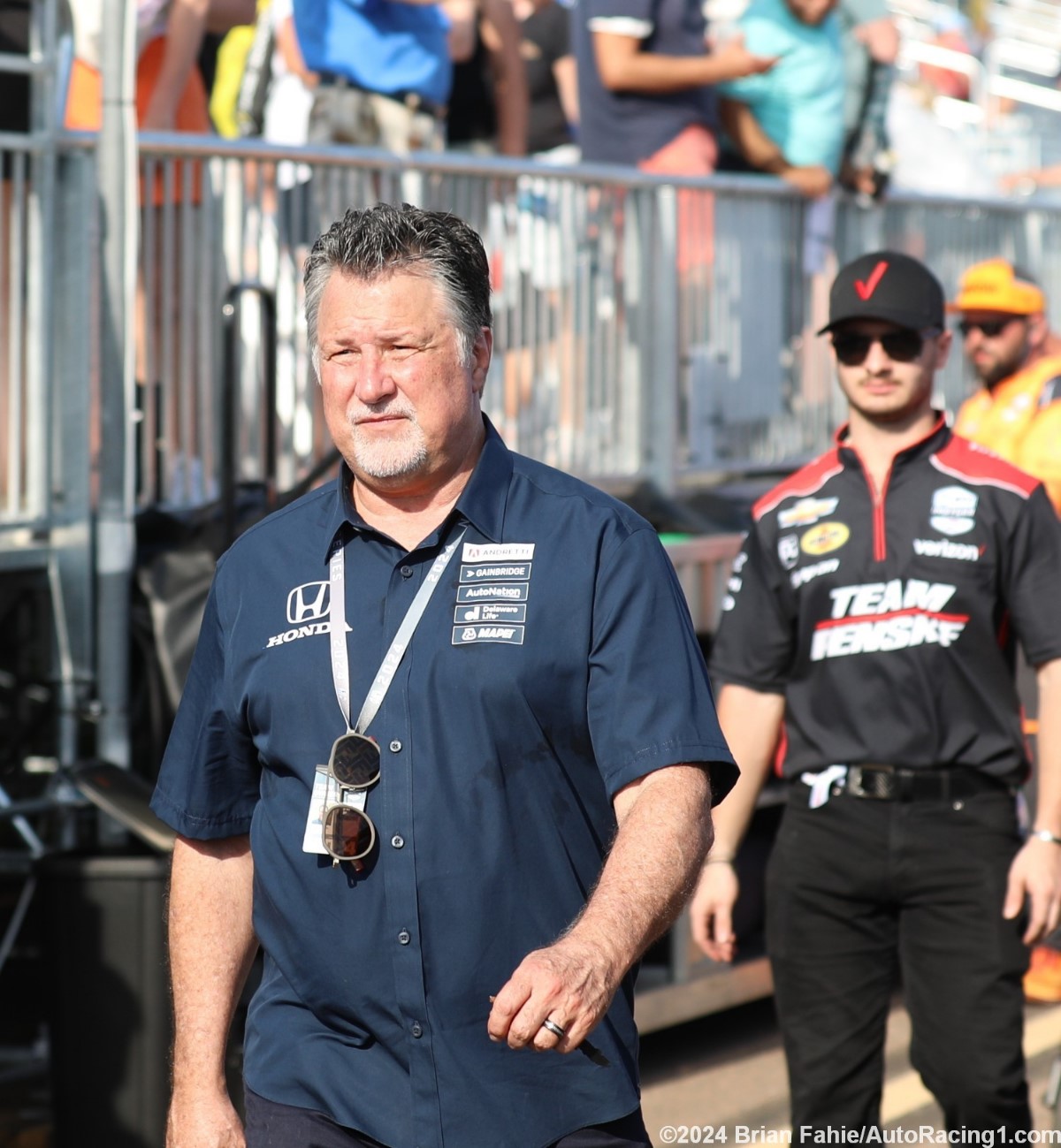 Michael Andretti 2024 Photo by AutoRacing1.com/Brian Fahie