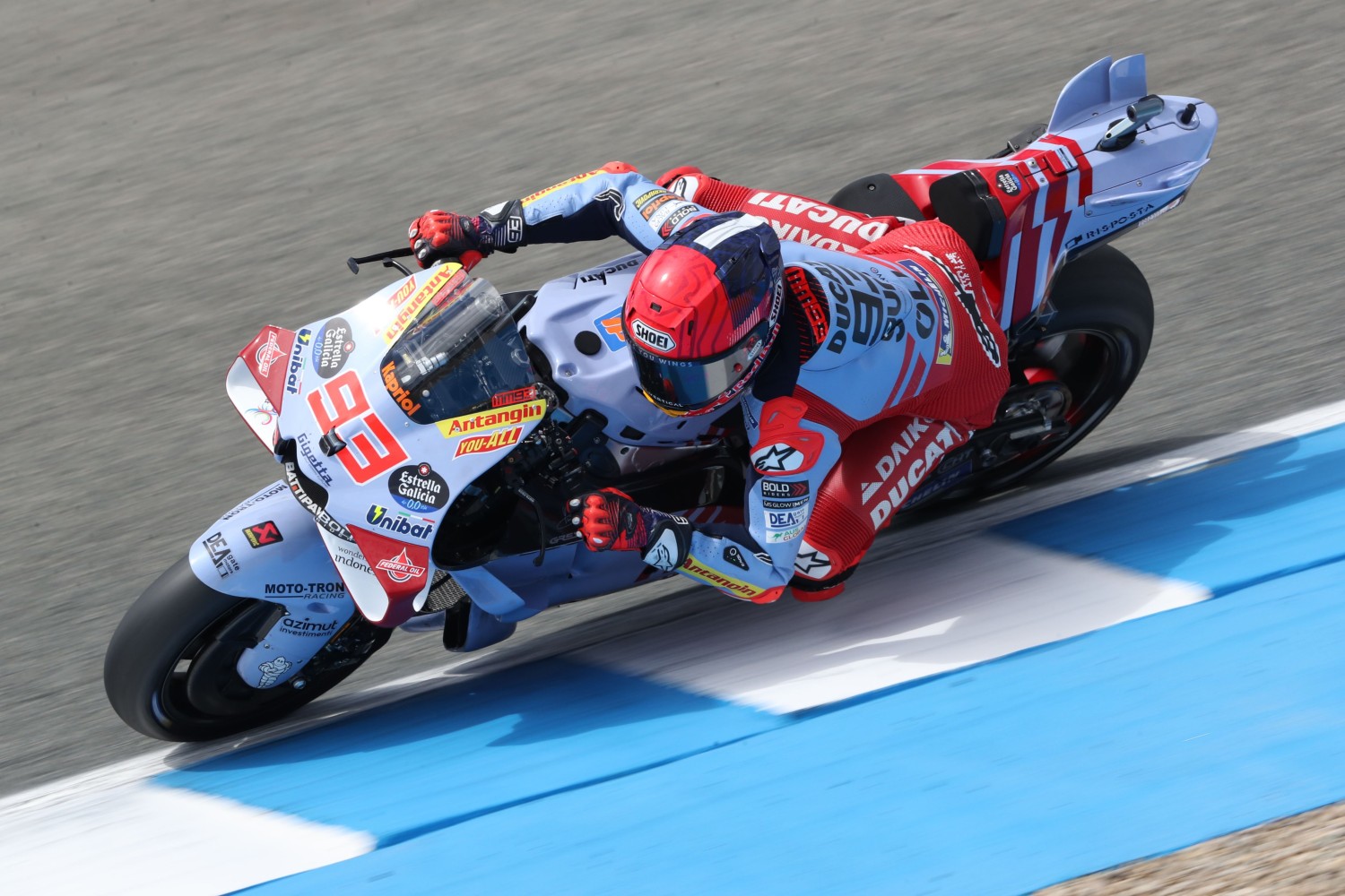 Marc Marquez Gresini Ducati at Jerez