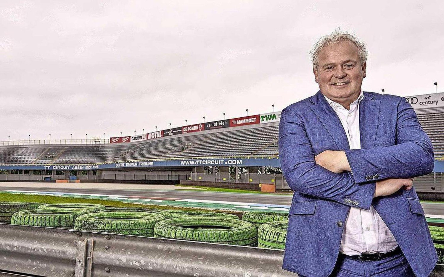 Arjan Bos, chairman of the TT Circuit Assen in the Netherlands