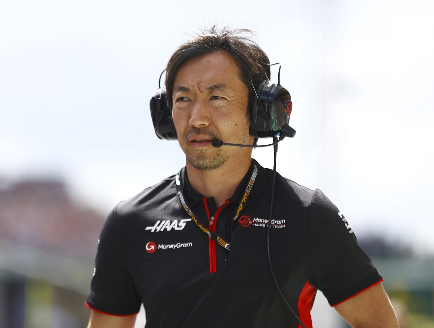 RED BULL RING, AUSTRIA - JULY 02: Ayao Komatsu, Chief Engineer, Haas F1 Team during the Austrian GP at Red Bull Ring on Sunday July 02, 2023 in Spielberg, Austria. (Photo by Andy Hone / LAT Images)