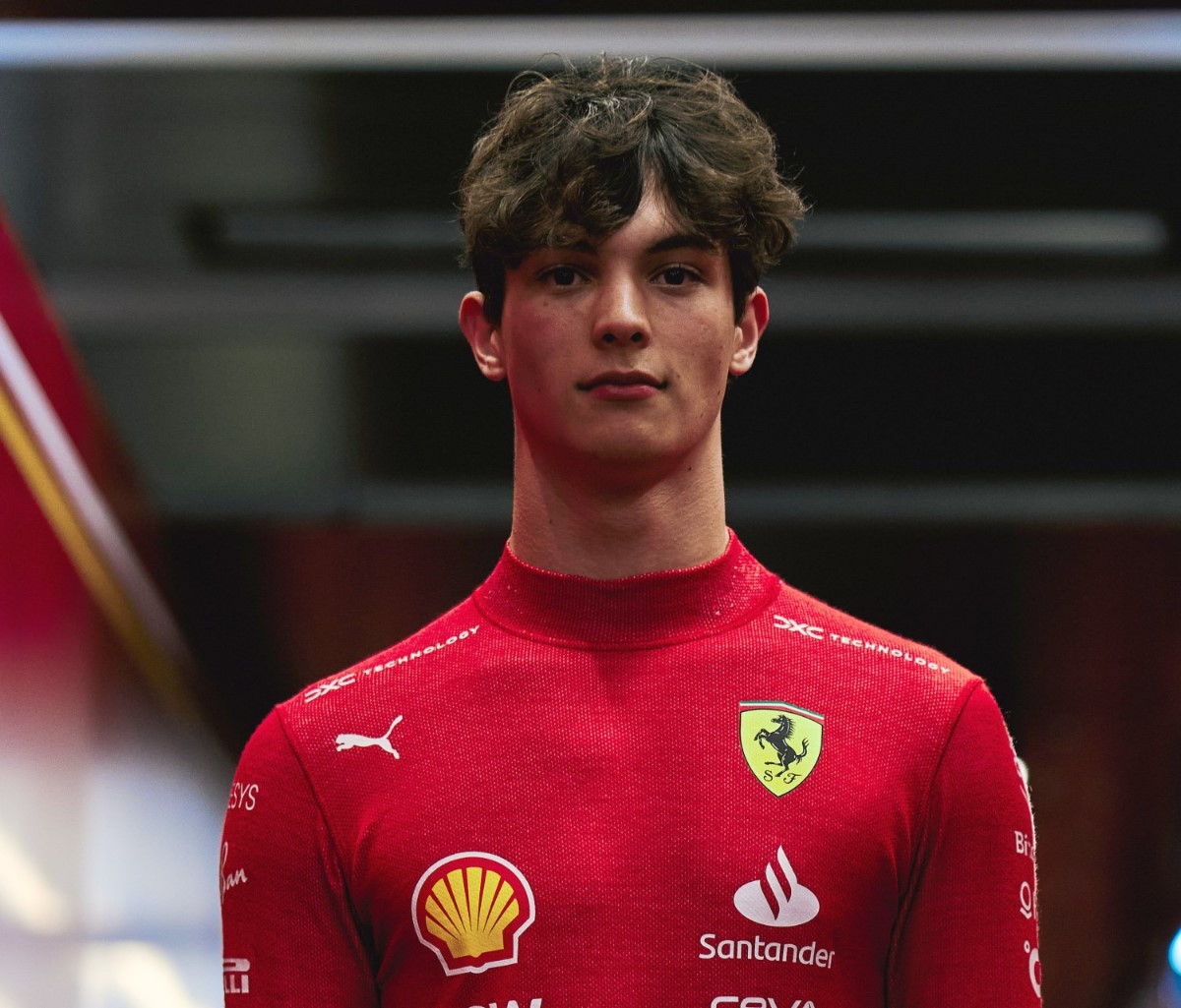 #38 Ferrari Reserve driver Oliver Bearman. Photo Courtesy of Ferrari