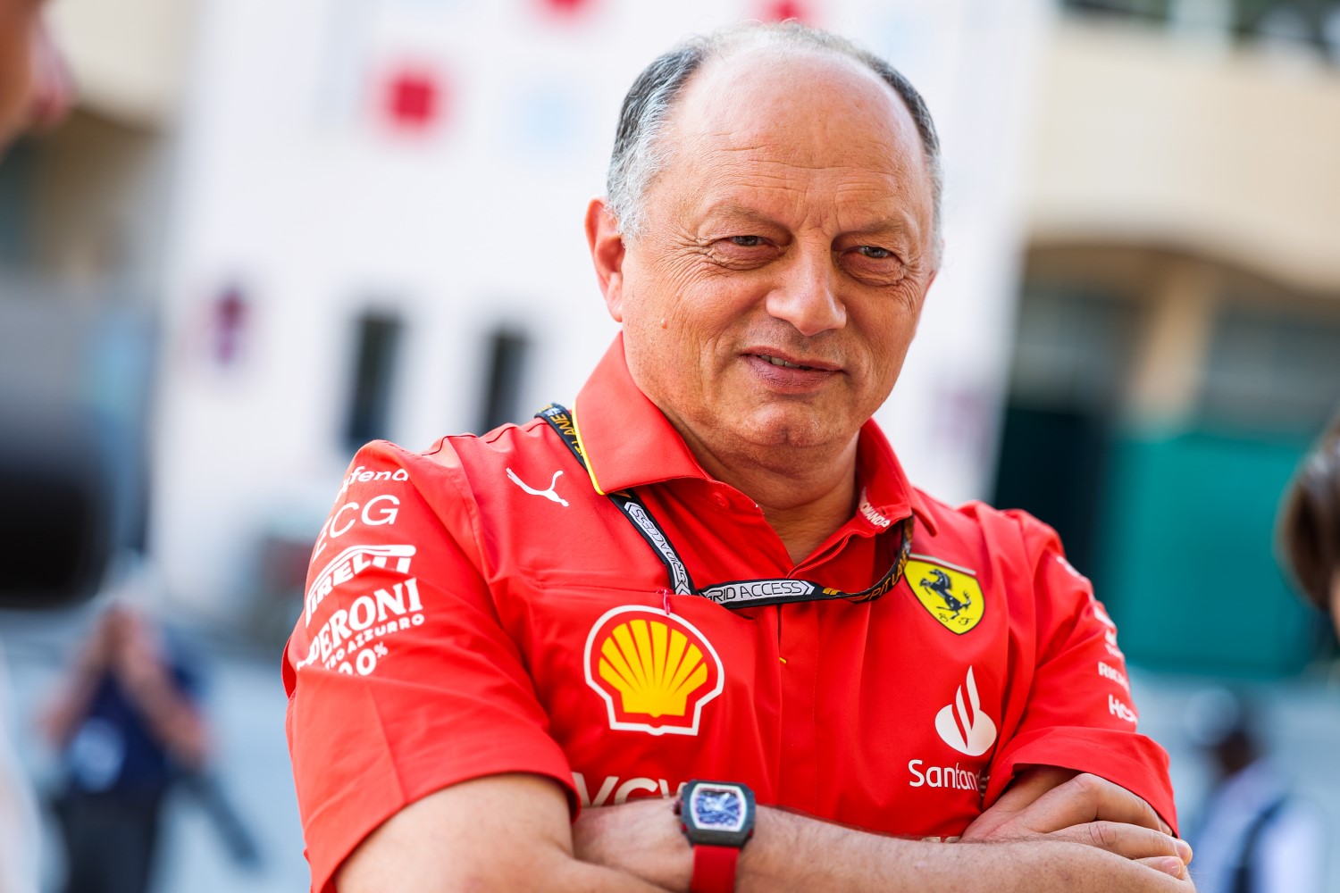 VASSEUR Frédéric (fra), Team Principal & General Manager of the Scuderia Ferrari, portrait during the Formula 1 Gulf Air Bahrain Grand Prix 2024, 1st round of the 2024 FIA Formula One World Championship from February 29 to March 2, 2024 on the Bahrain International Circuit, in Sakhir, Bahrain - Photo Florent Gooden / DPPI