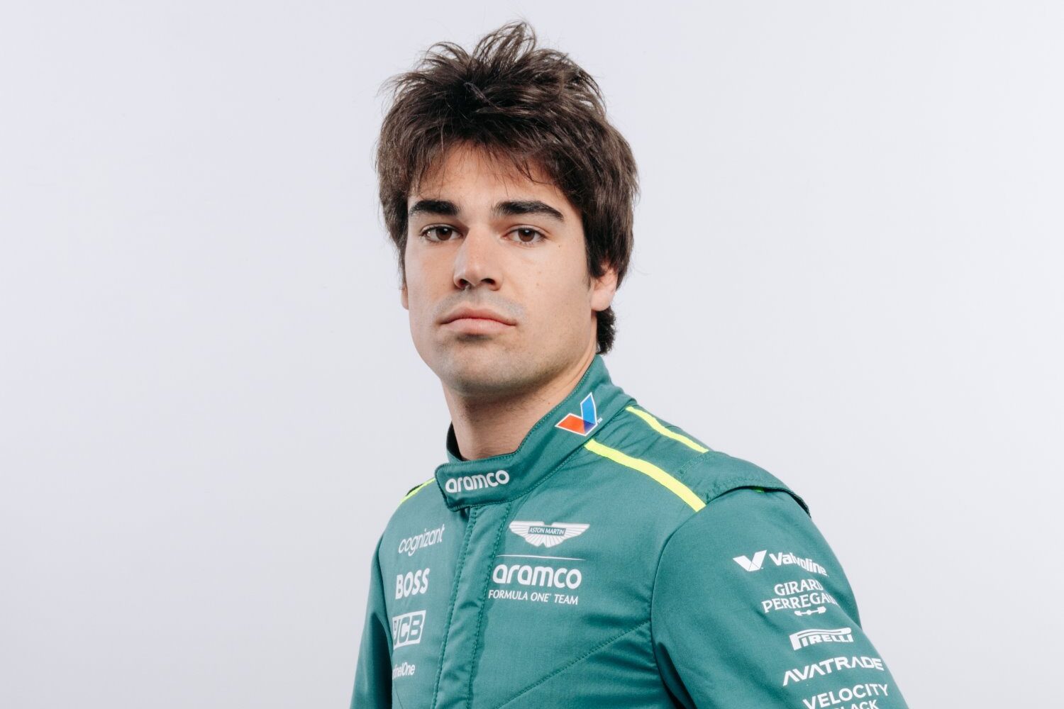 Lance Stroll 2024 pre-season photoshoot.