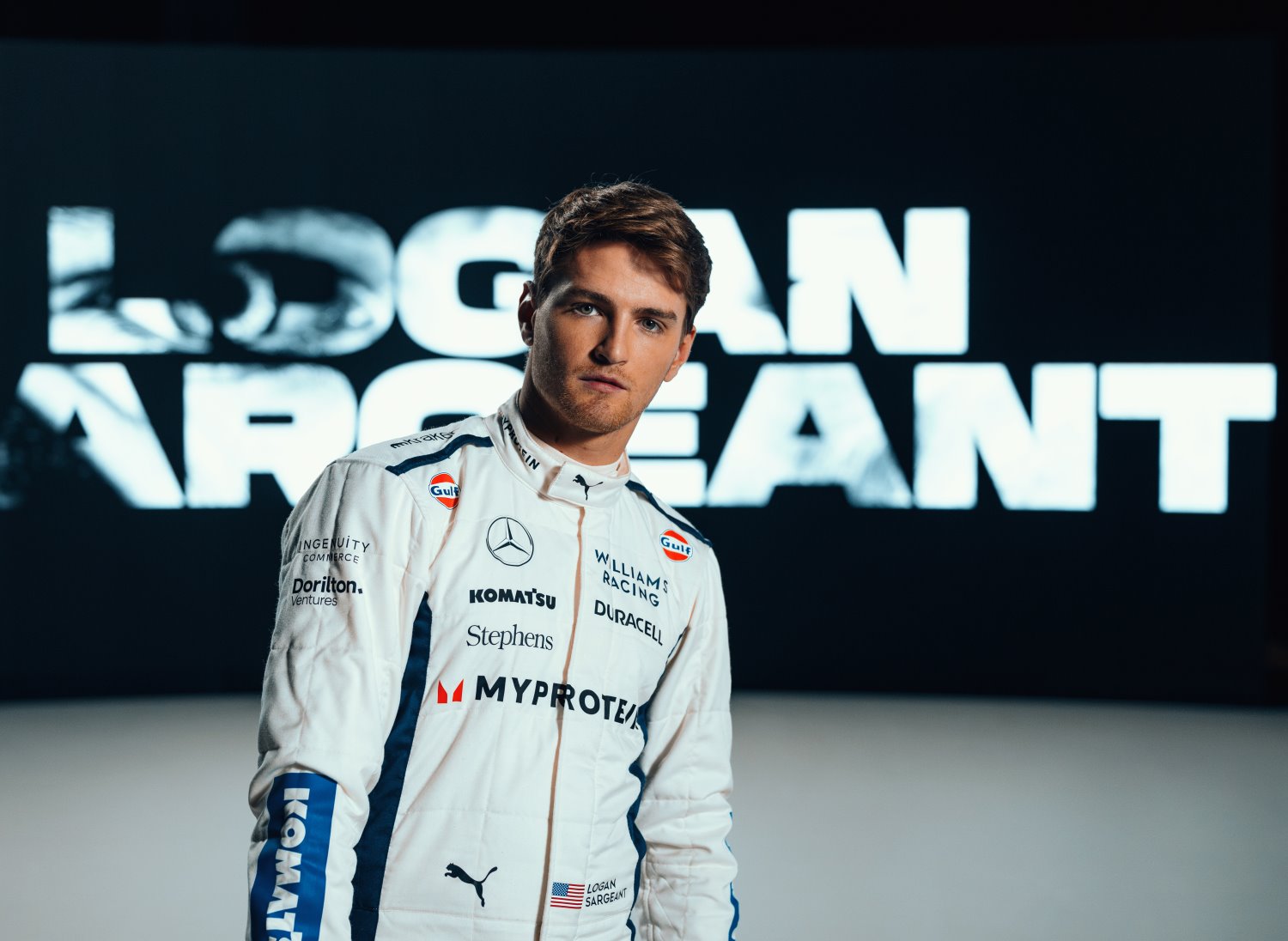 Williams American F1 driver Logan Sargeant. Photo Supplied by Williams F1 Team