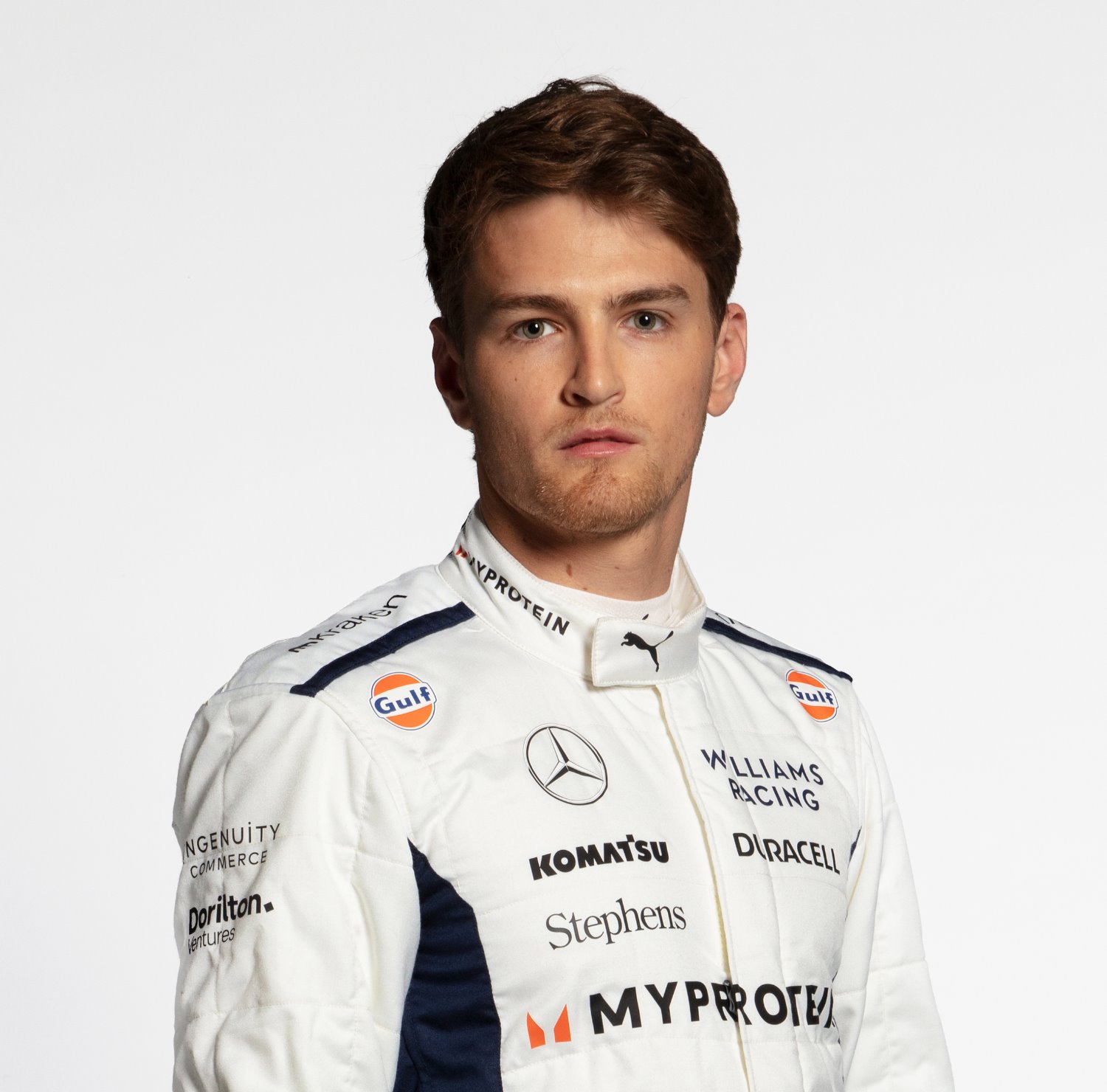 Williams American F1 driver Logan Sargeant. Photo Supplied by Williams F1 Team