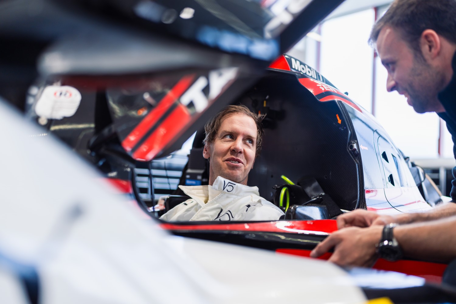 Porsche 963 Seat fit for Sebastian Vettel