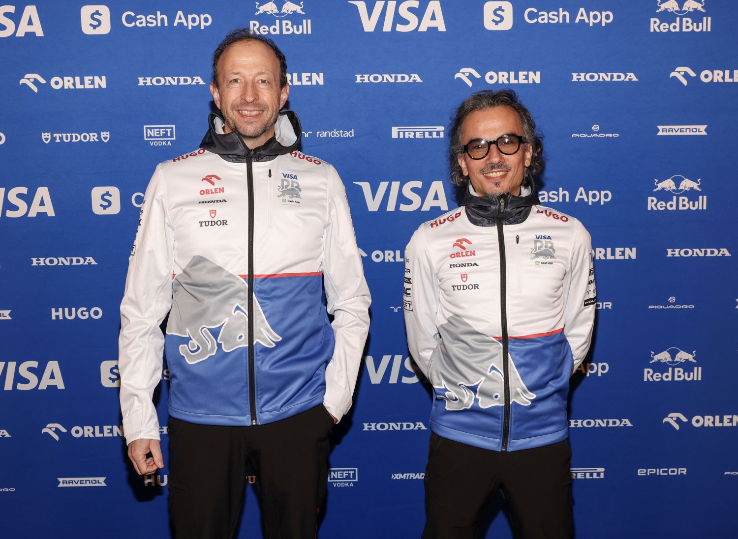 Peter Bayer, Visa Cash App RB's CEO and Team Principal Laurent Mekies Getty Images / Red Bull Content Pool