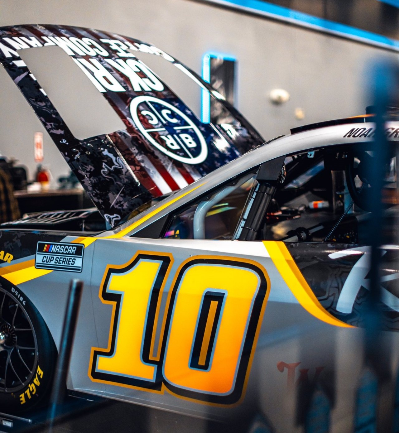 #10 Noah Gragson Stewart Haas Racing NASCAR Cup Ford