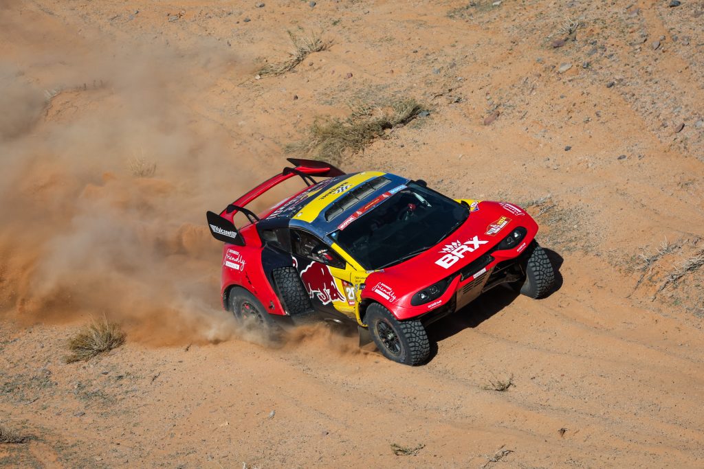 Sebastien Loeb won Stage 9 of Dakar 2024. Image: Florent Gooden/DPPI/Red Bull Content Pool