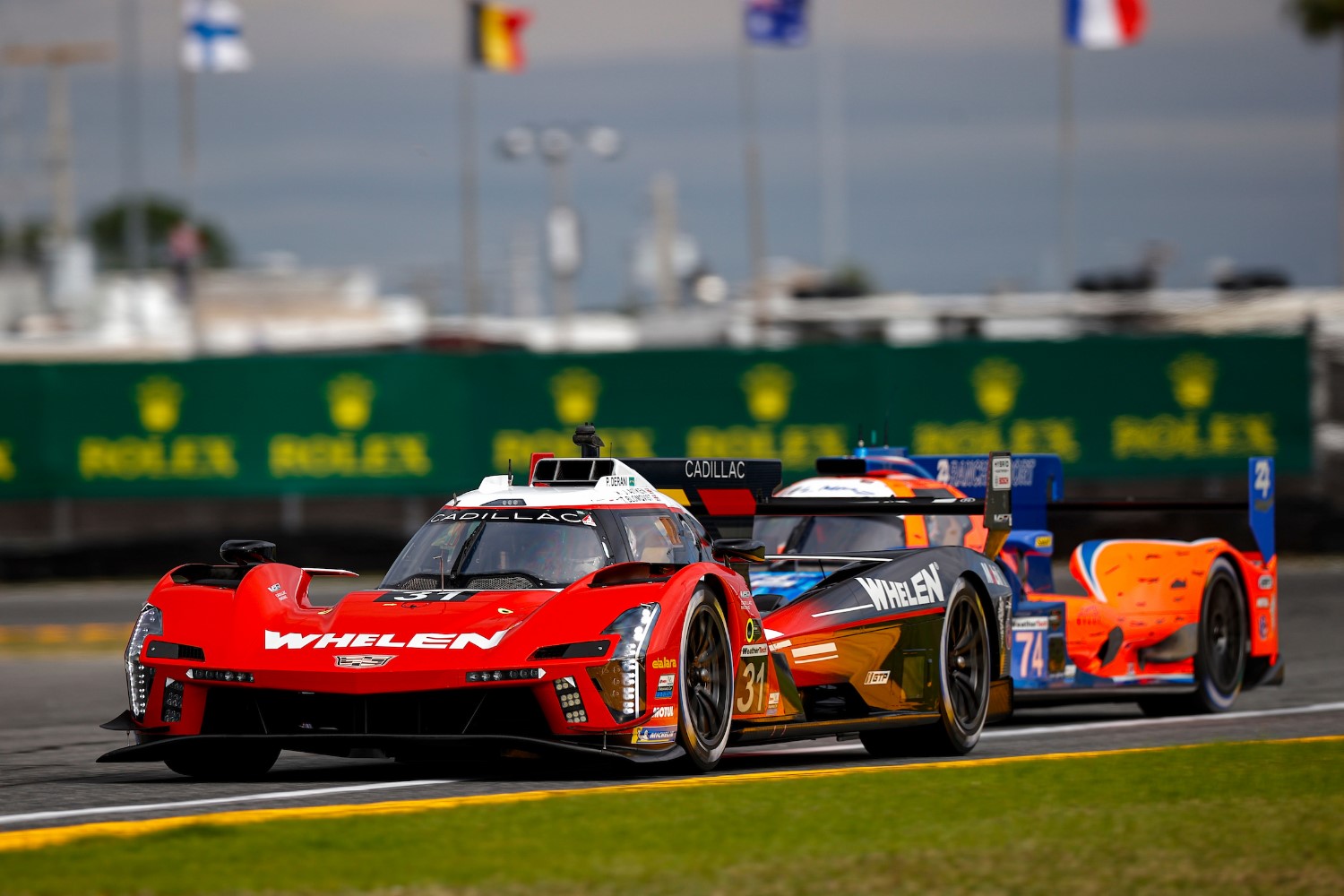 #31: Whelen Cadillac Racing, Cadillac V-Series.R, GTP: Pipo Derani, Jack Aitken, Tom Blomqvist. LAT Photo for IMSA