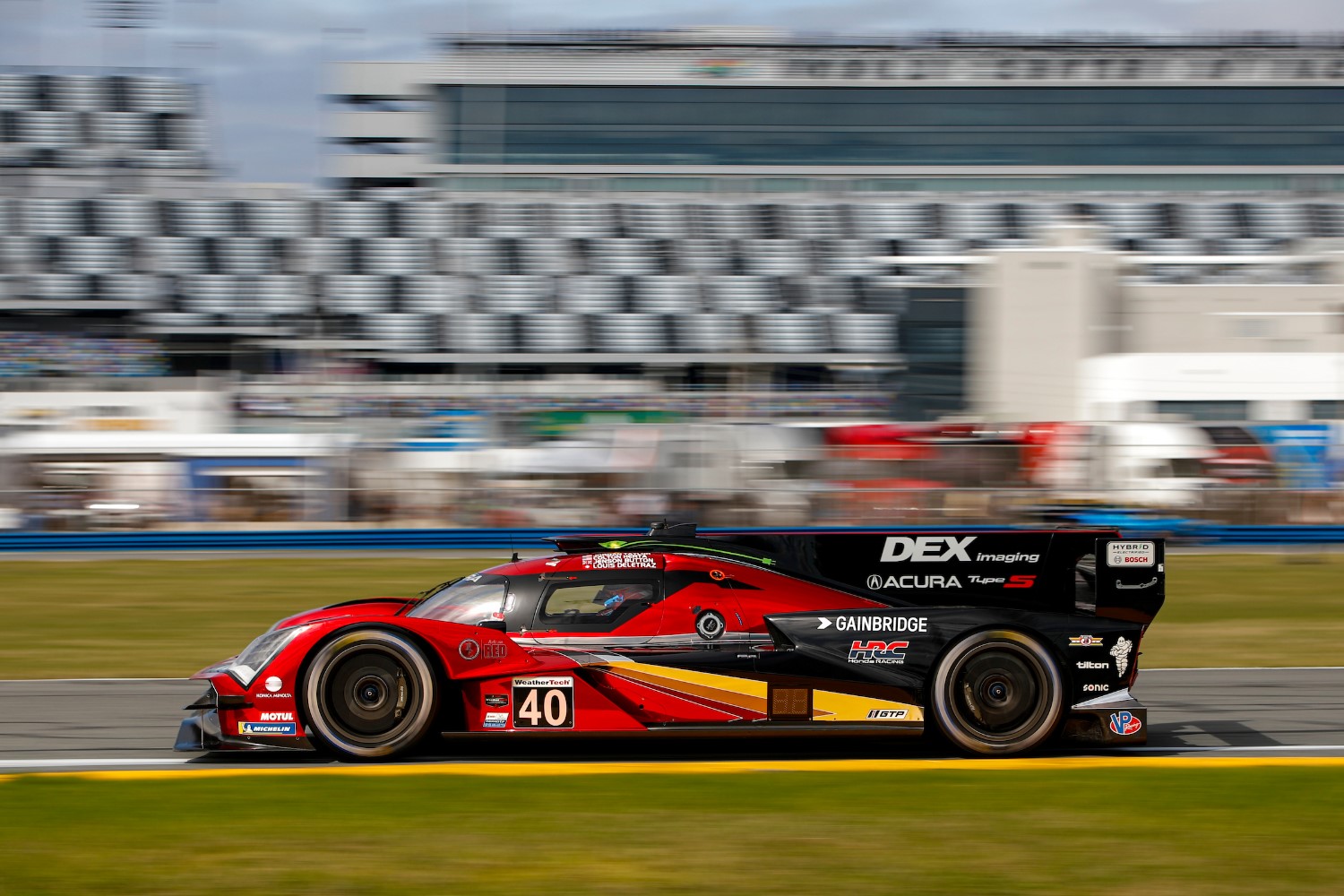 #40: Wayne Taylor Racing with Andretti, Acura ARX-06, GTP: Jordan Taylor, Louis Deletraz, Colton Herta, Jenson Button