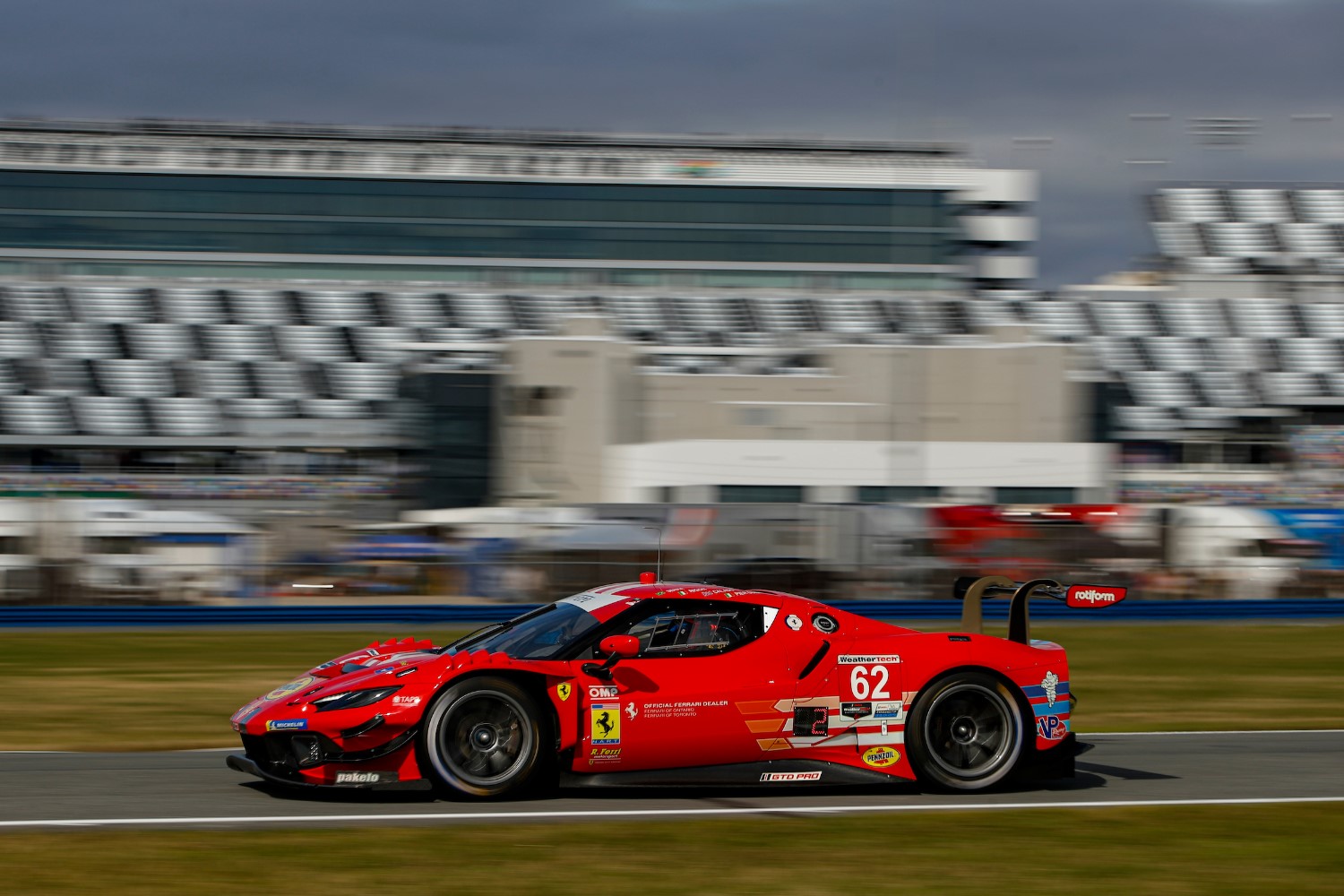 #62: Risi Competizione, Ferrari 296 GT3, GTD PRO: Daniel Serra, Davide Rigon, Alessandro Pier Guidi, James Calado