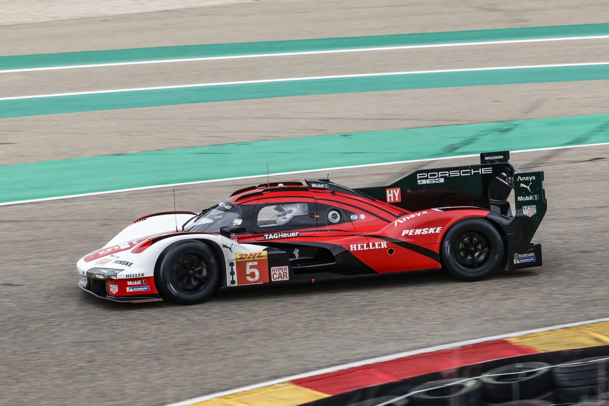 Porsche 963, Porsche Penske Motorsport (#5), Sebastian Vettel (D)