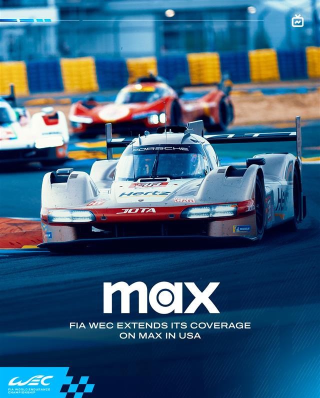 WEC on Max in the USA