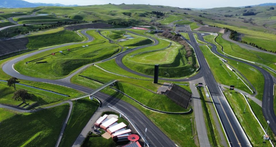 2024 Sonoma Raceway repave. Image from Sonoma Raceway.