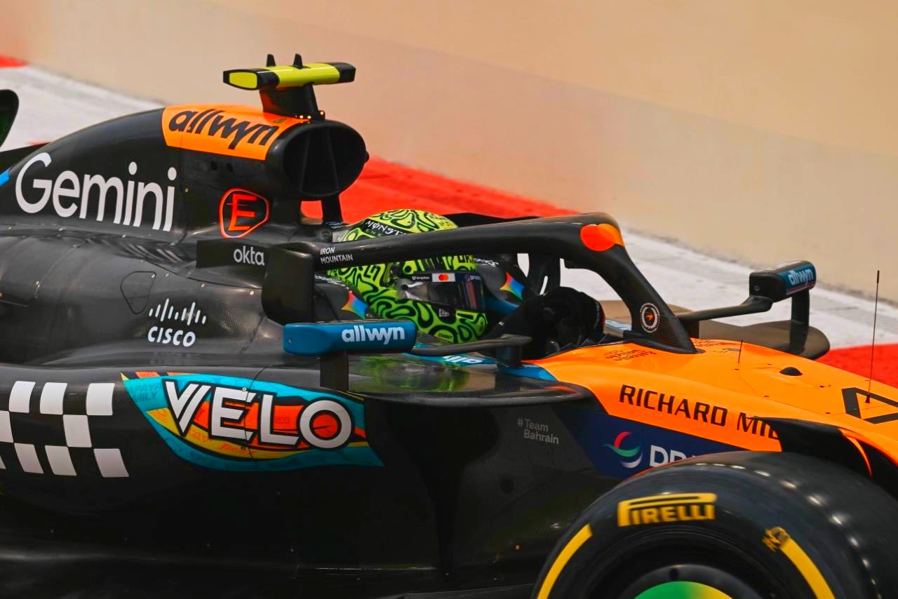 #4 McLaren Lando Norris 2025 Abu Dhabi GP. Photo courtesy of McLaren
