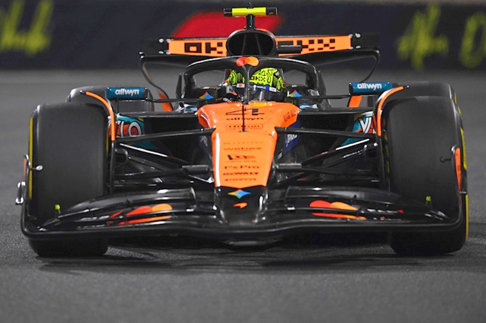 #4 McLaren Lando Norris 2025 Abu Dhabi GP. Photo courtesy of McLaren