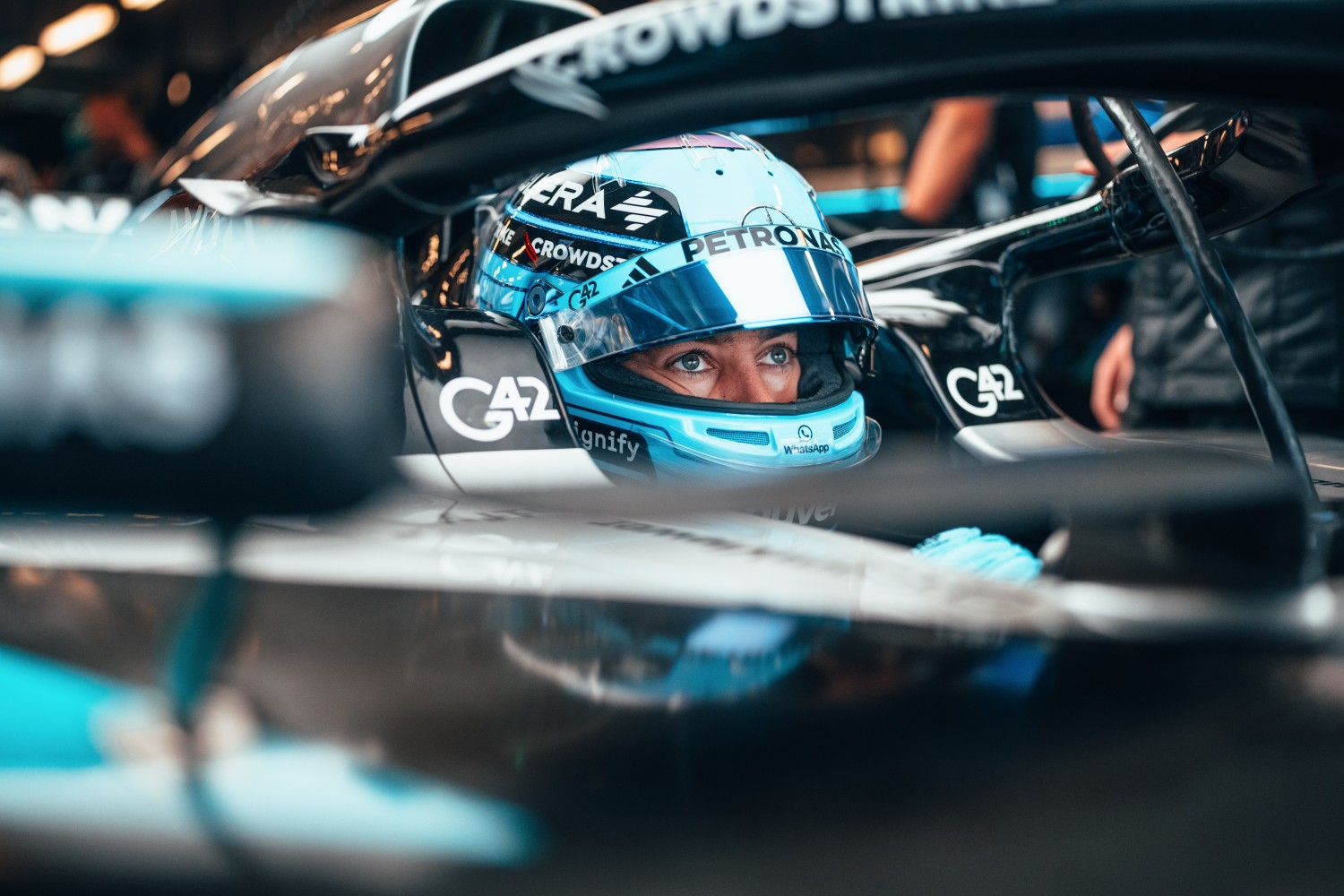 George Russell 2025 Abu Dhabi Grand Prix , Richard Pardon Photo for Mercedes