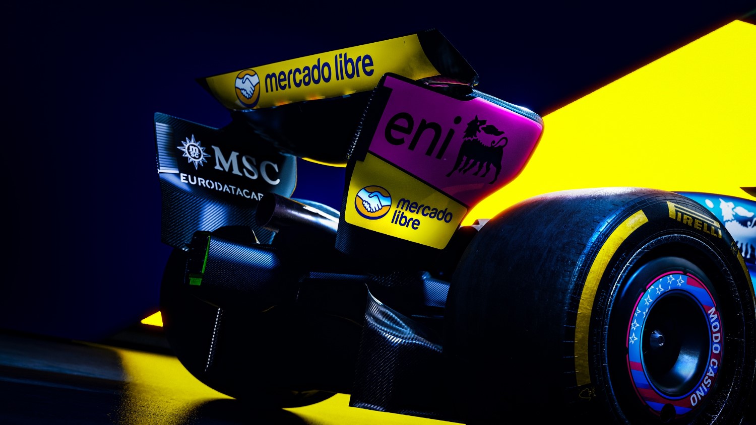 BWT Alpine Formula One Team and Mercado Libre unveil A525 special livery for races in Americas