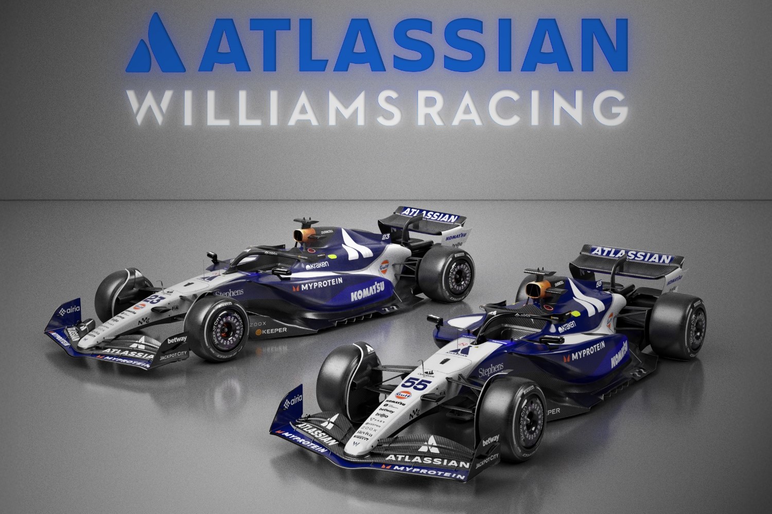 Williams Unveils Iconic 2002 Look To Celebrate Atlassian Partnership